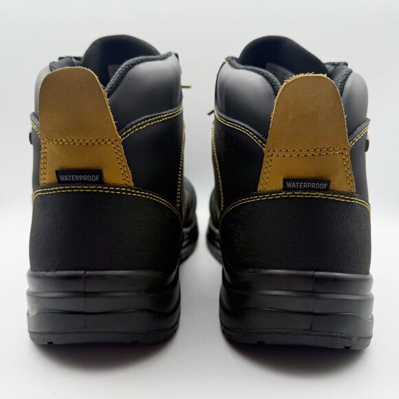 Orthofeet Mens Granite Boots US 13 M EU 46 Black Waterproof Slip Resistant EUC - Picture 9 of 14